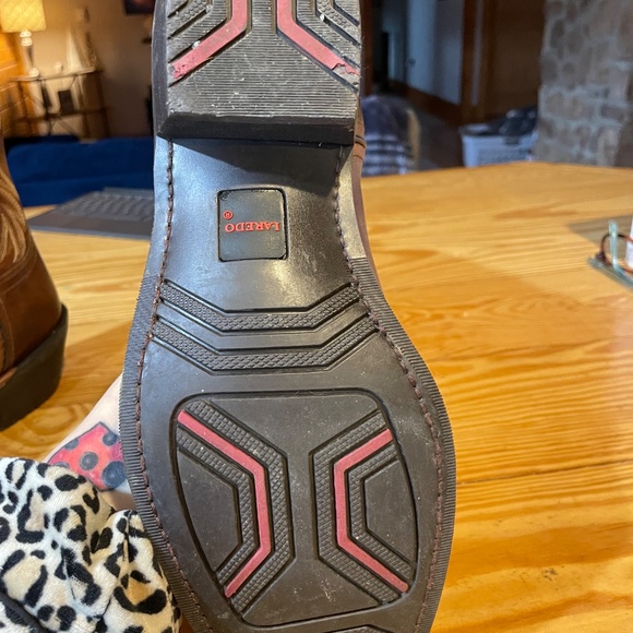 Laredo Men’s Breakout Leather Western Boot in Rust - Picture 5 of 6